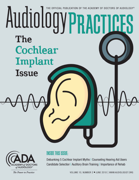 Audiology Practices, Vol 10, No 2