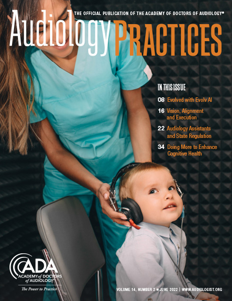 Audiology Practices, Vol 14, No 2