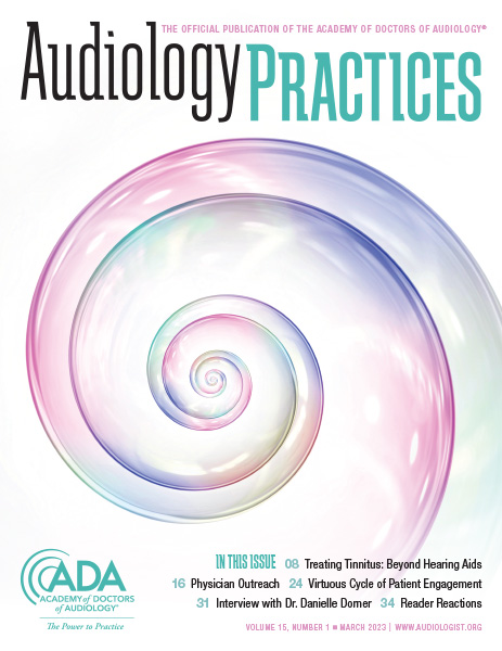 Audiology Practices, Vol 15, No 1