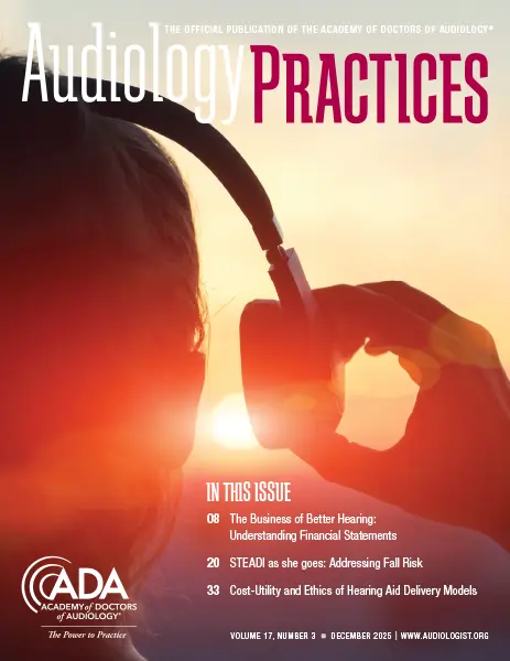 Audiology Practices, Vol 17, No 3