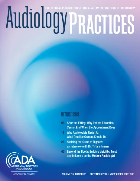 Audiology Practices, Vol 18, No 2
