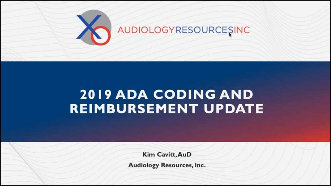 2019 Coding and Reimbursement Update