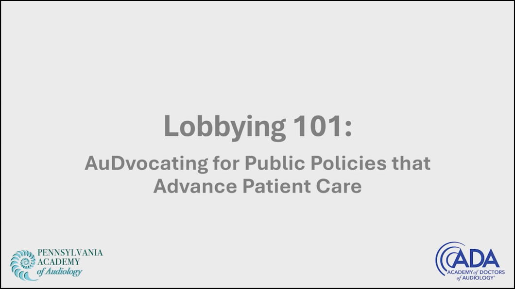 PAA and ADA Present Lobbying 101